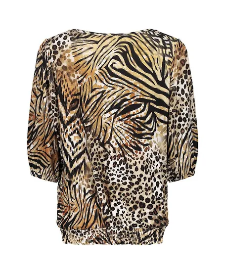 Geisha Top Allover Print