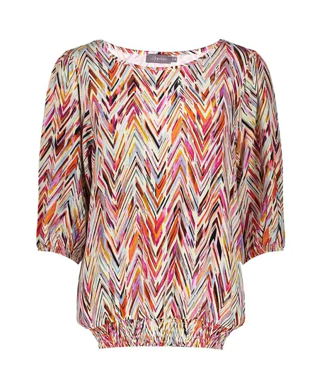 Geisha Top Allover Print