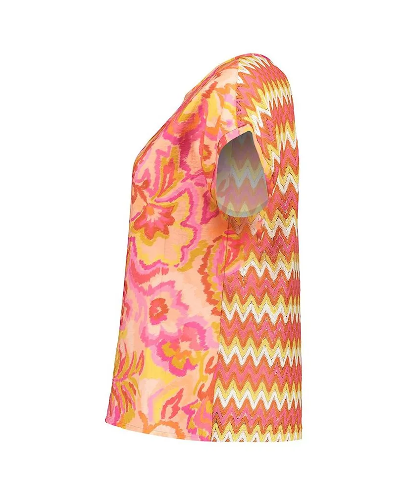 Geisha Top Allover Print