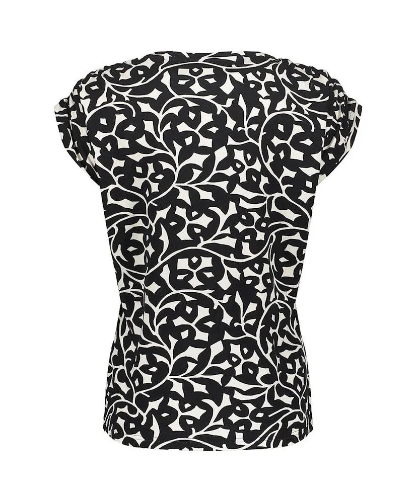 Geisha Top Allover Print