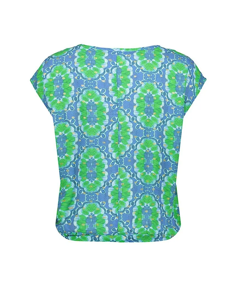 Geisha Top Allover Print