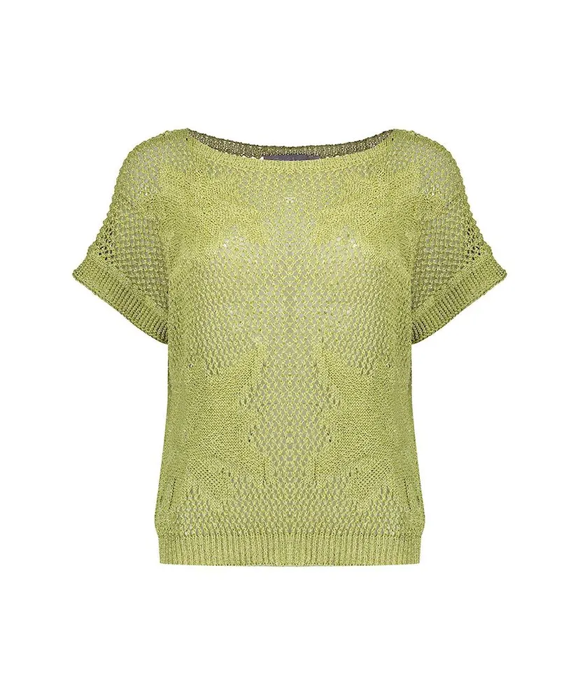 Geisha Top Crochet Lurex