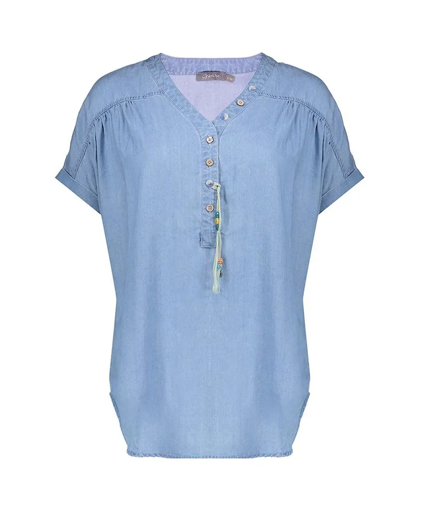 Geisha Top Denim
