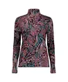 Geisha Top Jersey Allover Print