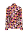 Geisha Top Jersey Big Pied De Poule