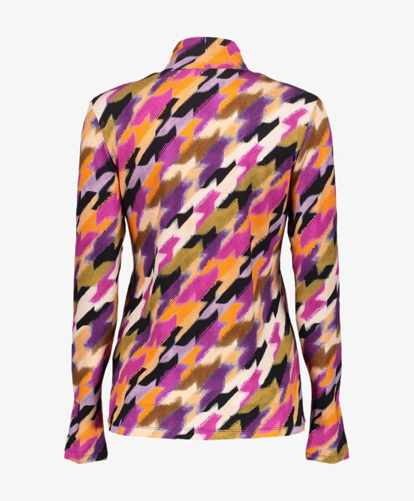 Geisha Top Jersey Big Pied De Poule
