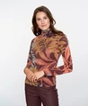 Geisha Top Lurex Allover Print