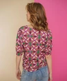 Geisha Top Print