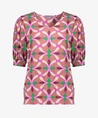 Geisha Top Print