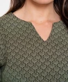 Geisha Top Print