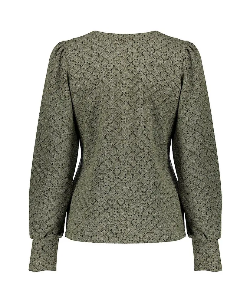Geisha Top Print