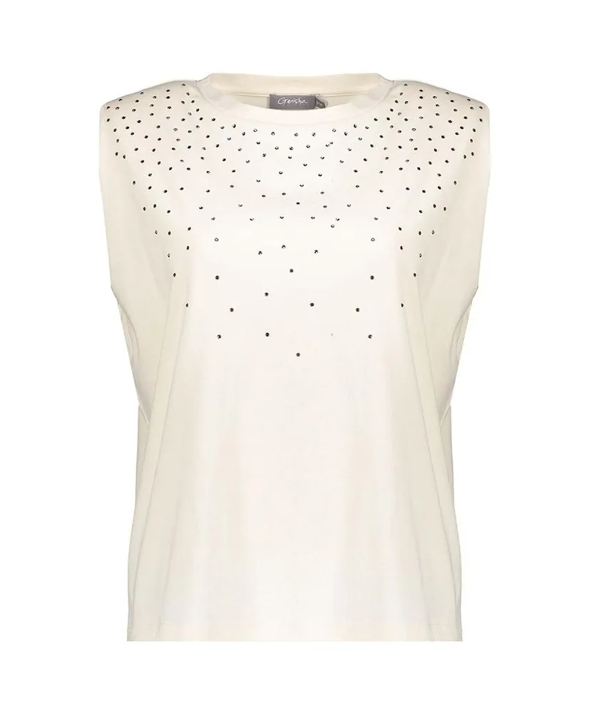 Geisha Top Rhinestones