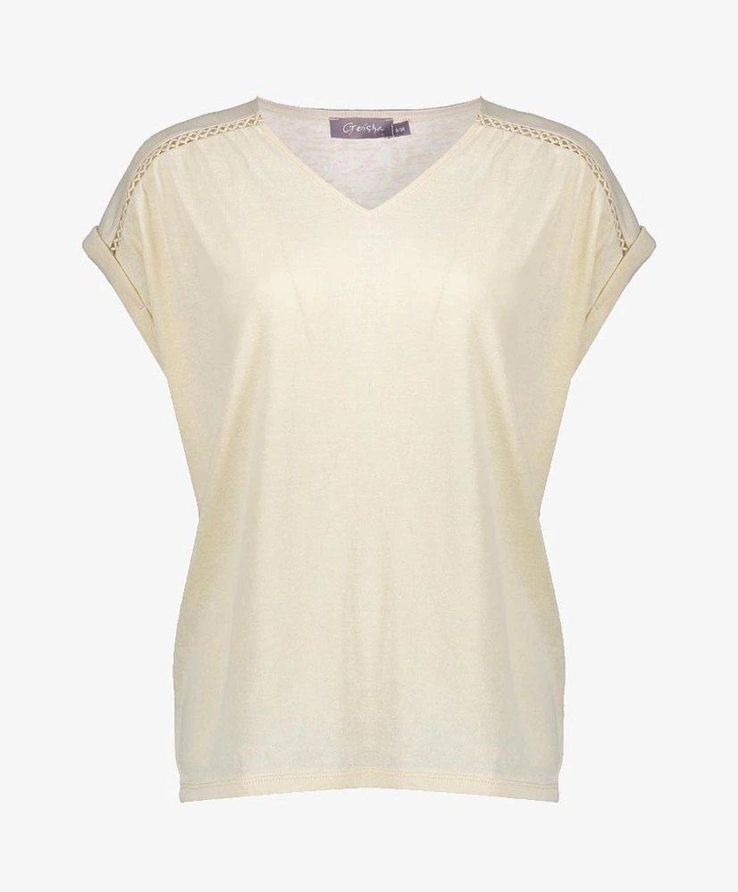 Geisha Top Schouder Detail