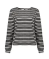 Geisha Top Striped Ajour
