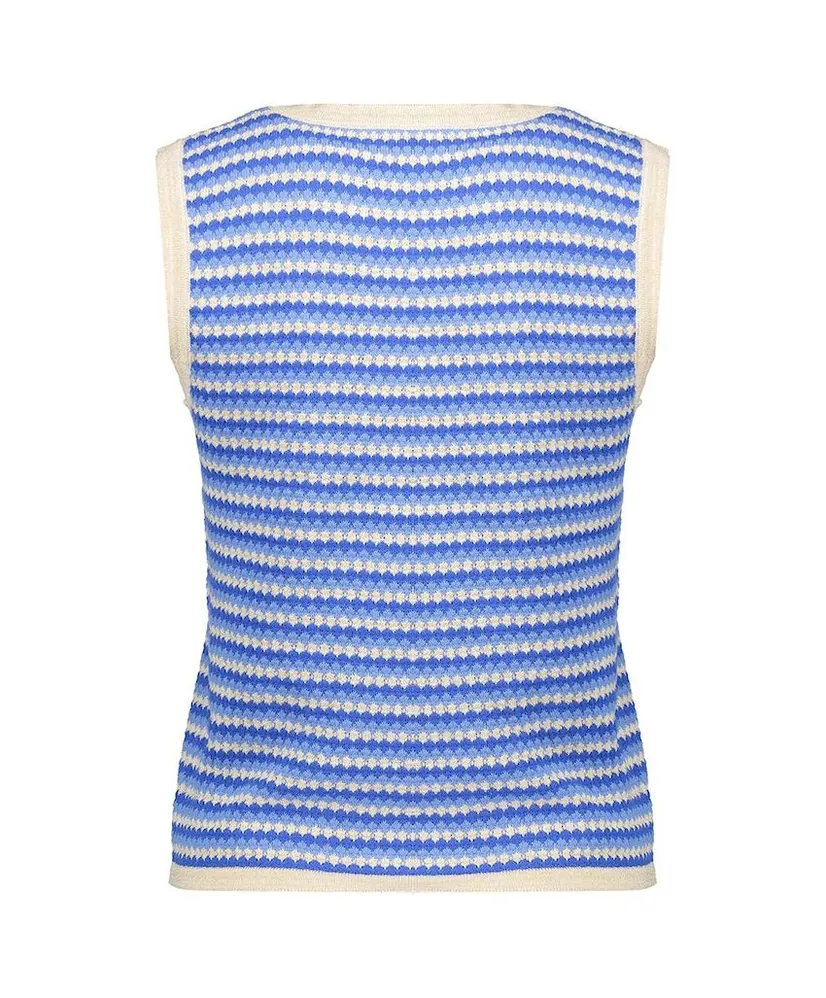 Geisha Top Stripes Lurex