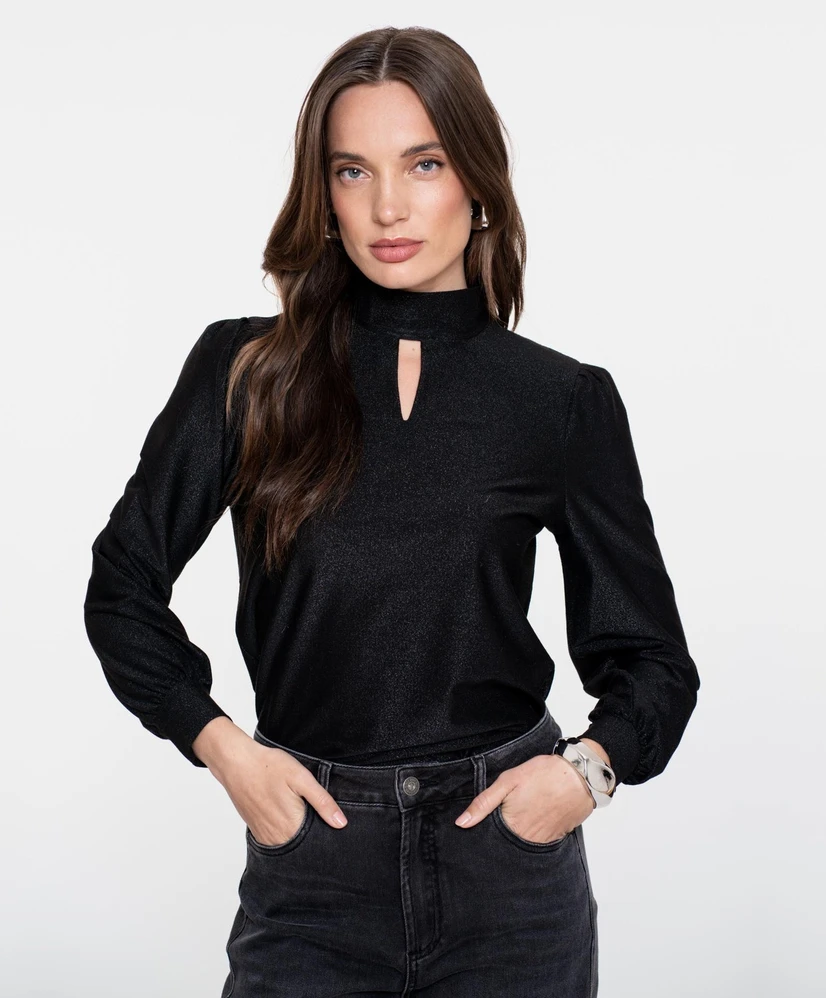 Geisha Top Top col with cut out