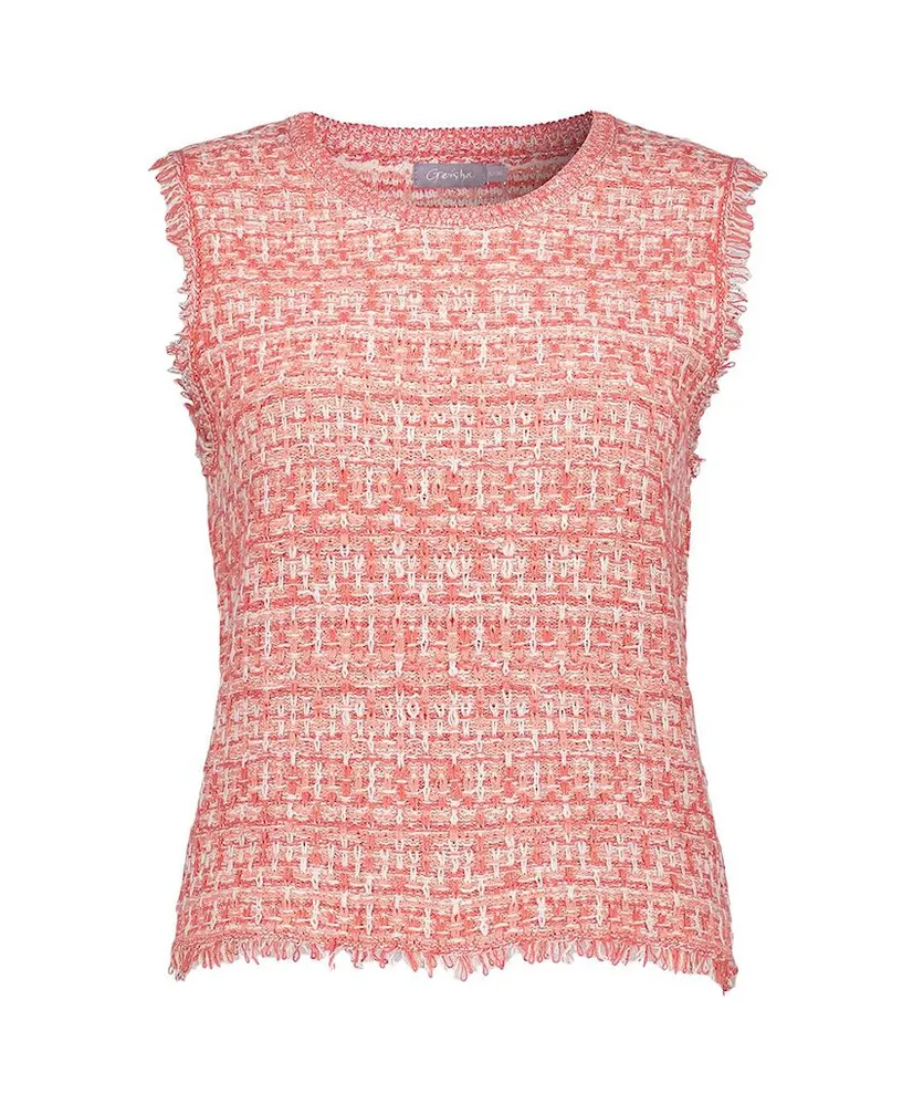 Geisha Top Tweed Stijl