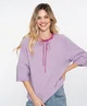 Geisha Trui Effen Loose Fit