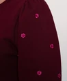 Geisha Trui Flower Pearls