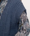 Geisha Trui LM Gilet fancy knit