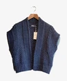 Geisha Trui LM Gilet fancy knit