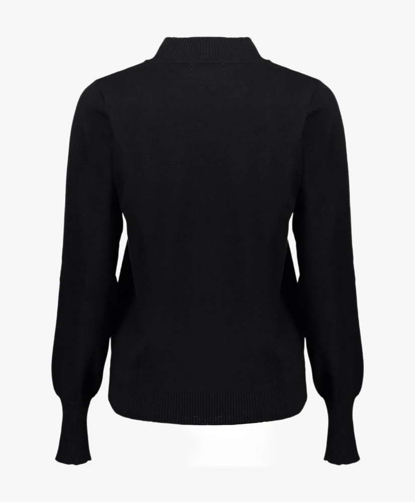 Geisha Trui LM Pullover basic turtle