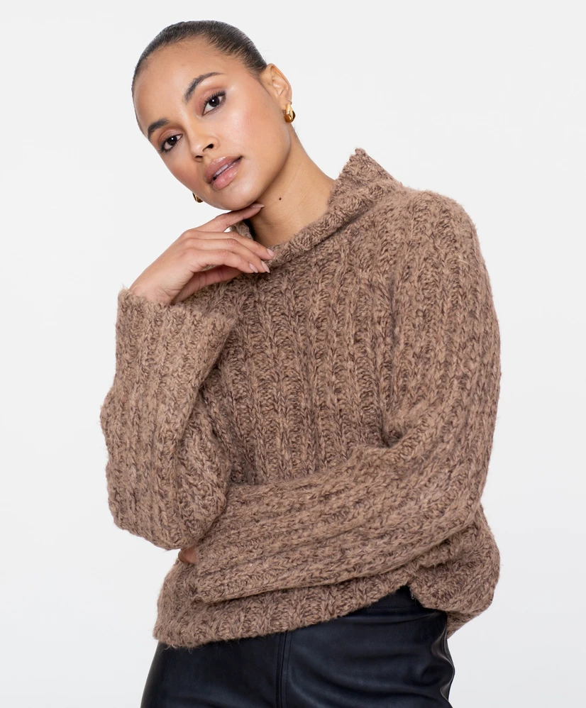Geisha Trui LM Pullover melange