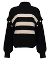 Geisha Trui LM Pullover stripe buttons
