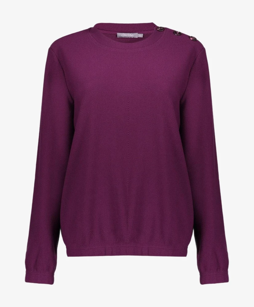 Geisha Trui LM Sweater comfy with buttons