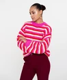 Geisha Trui Loose Knit Stripes