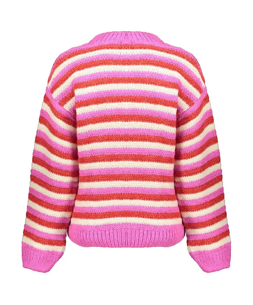Geisha Trui Loose Knit Stripes