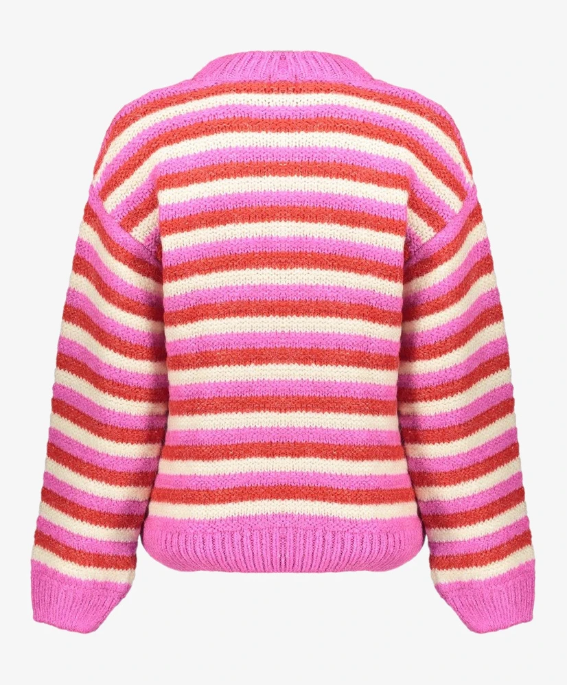 Geisha Trui Loose Knit Stripes