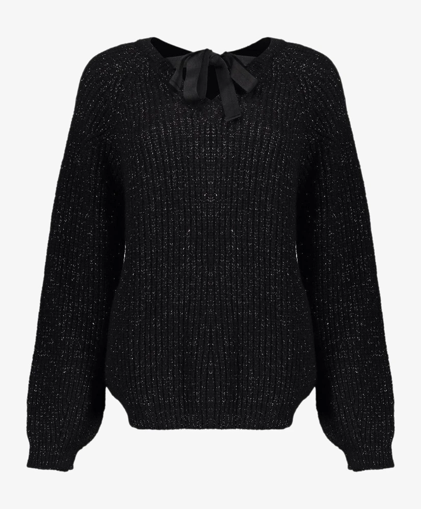 Geisha Trui Lurex Bow