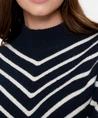 Geisha Trui Stripes Turtleneck