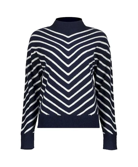 Geisha Trui Stripes Turtleneck