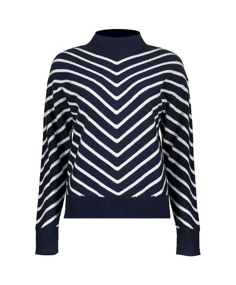 Geisha Trui Stripes Turtleneck