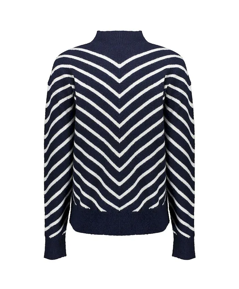 Geisha Trui Stripes Turtleneck
