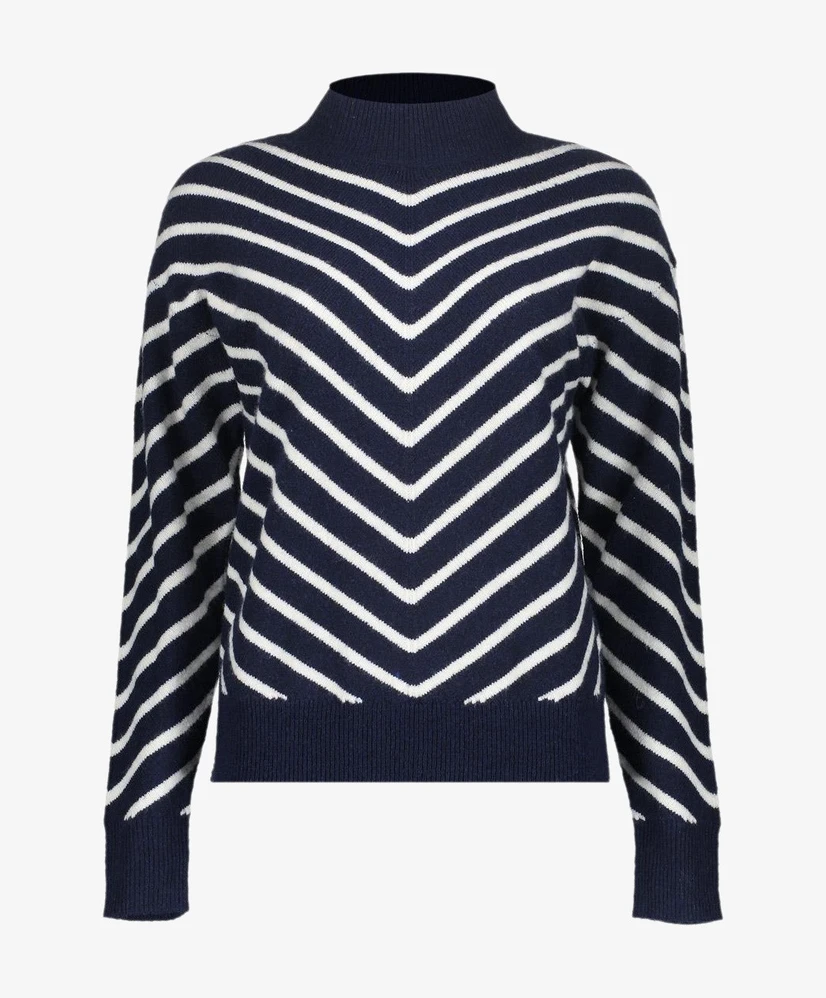 Geisha Trui Stripes Turtleneck