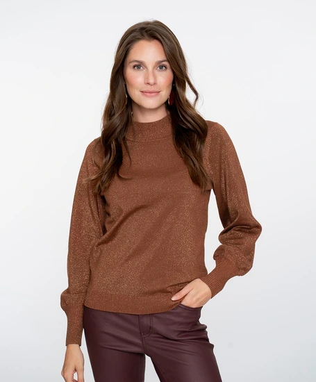 Geisha Trui Turtleneck Lurex
