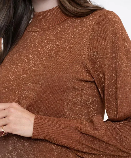 Geisha Trui Turtleneck Lurex