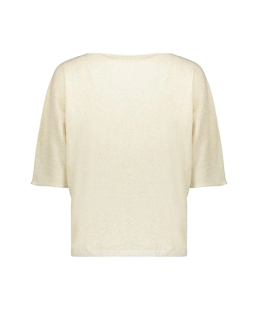 Geisha Trui V-hals Lurex