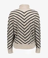 Geisha Vest Zip Striped