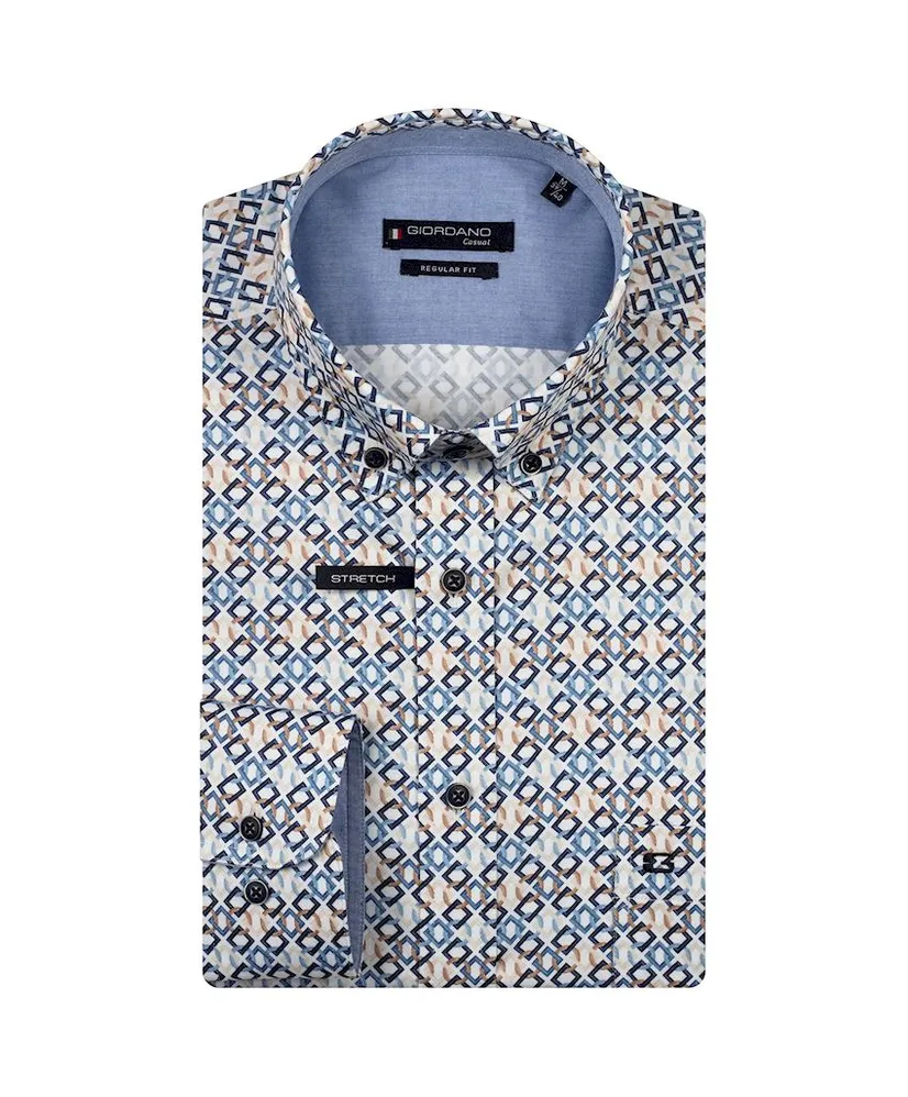 Giordano Overhemd Allover Print