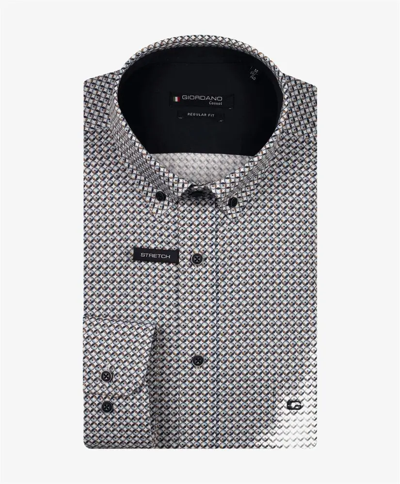 Giordano Overhemd Allover Print