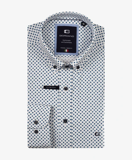 Giordano Overhemd Geometrische Print