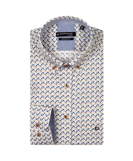Giordano Overhemd Graphic Print