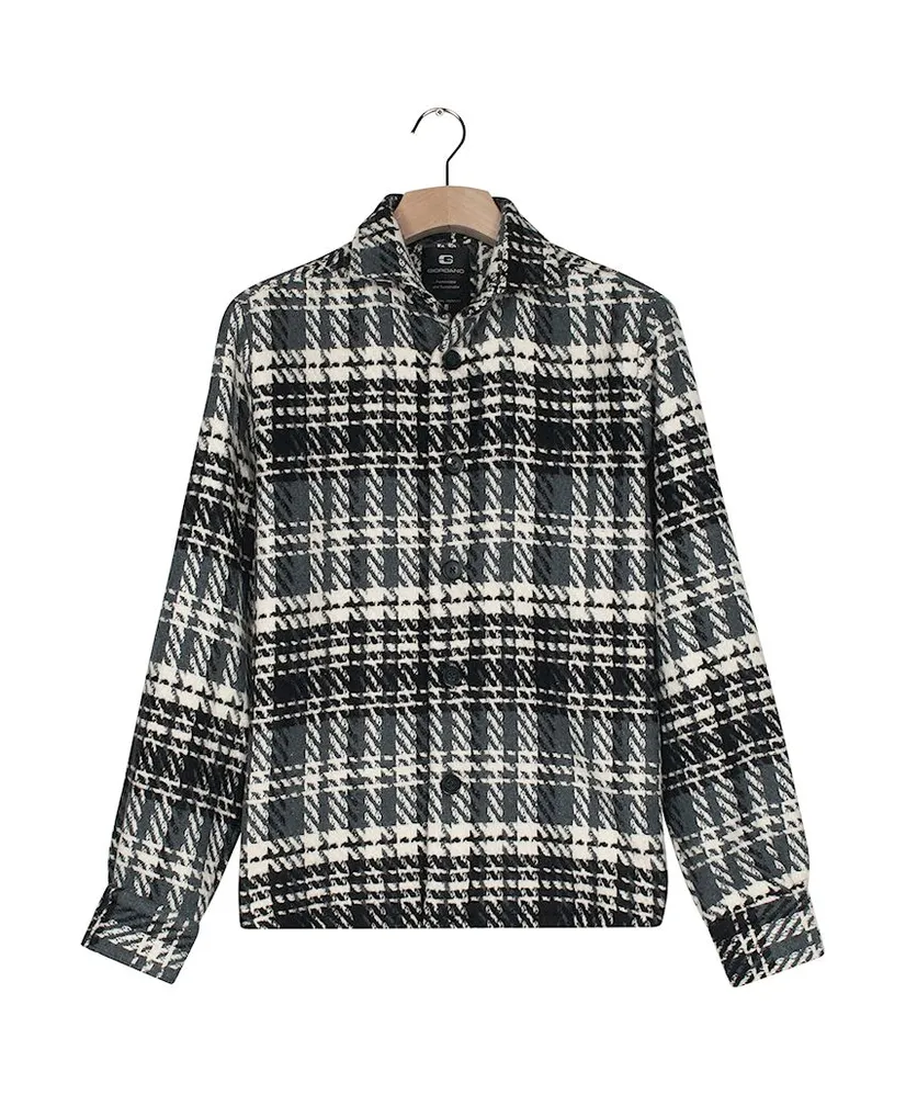Giordano Overshirt Pied De Poule