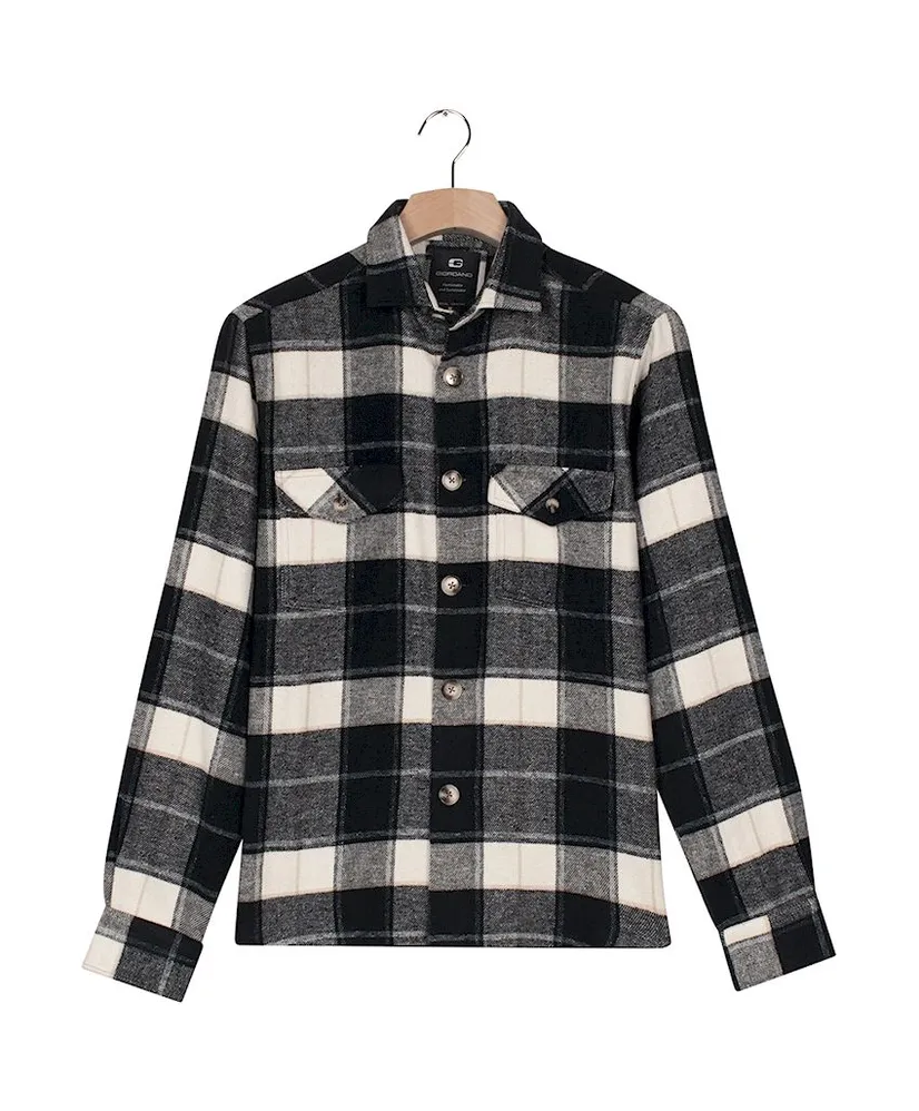 Giordano Overshirt Salerno Geruit