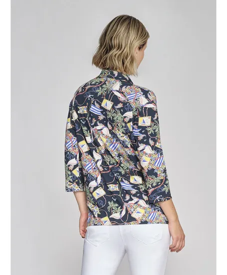golléhaug Blouse Allover Print