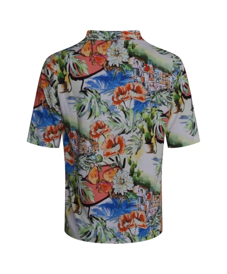golléhaug Polo Tropical Print
